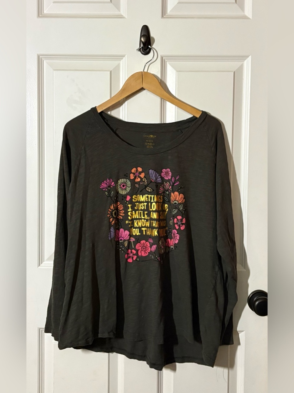 Natural Life Long Sleeve Tee